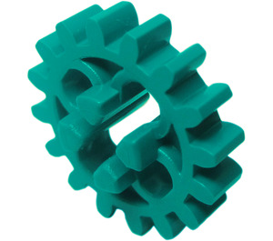 LEGO Turquoise foncé Équipement avec 16 Les dents Non renforcé (4019)
