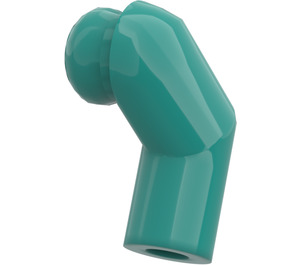 LEGO Donker Turquoise Minifigure Links Arm (3819)