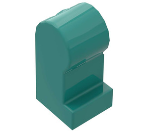 LEGO Dark Turquoise Minifigure Leg, Right (3816)