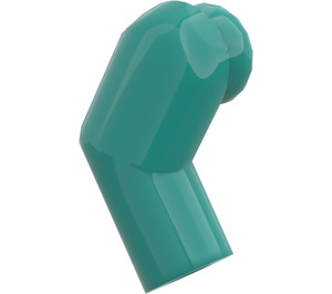 LEGO Turquoise Foncé Minifigurine Droite Bras (3818)