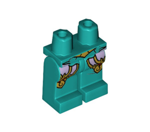 LEGO Dark Turquoise Nezha Minifigure Hips and Legs (3815 / 81241)