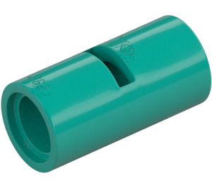 LEGO Turquoise Foncé Épingle Joiner Rond avec fente (29219 / 62462)