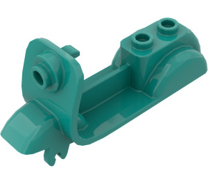 LEGO Turquoise Foncé Scooter (3373 / 15396)