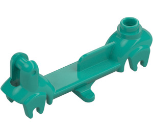 LEGO Donker turquoise Scooter Chassis (36273)