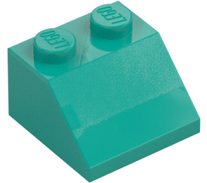 LEGO Dark Turquoise Slope 2 x 2 (45°) (3039 / 6227)