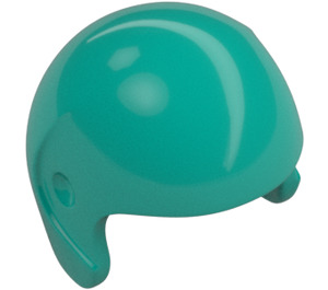 LEGO Donker turquoise Sport Helm (47096 / 93560)