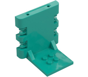 LEGO Donker turquoise Vidiyo Doos Basis (65132)