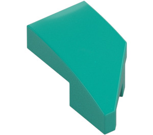 LEGO Dark Turquoise Wedge 1 x 2 Left (29120)