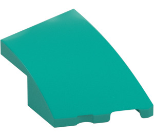 LEGO Dark Turquoise Wedge 2 x 3 Right (80178)