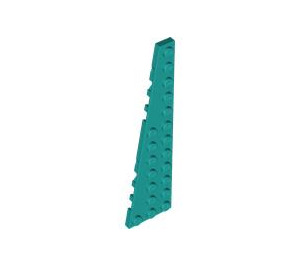 LEGO Dark Turquoise Wedge Plate 3 x 12 Wing Left (47397)