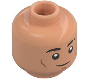 LEGO Darth Dev Minifigure Head (Recessed Solid Stud) (3274 / 108853)