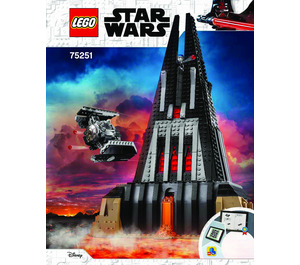 LEGO Darth Vader's Castle 75251 Instrukce