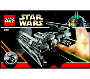 LEGO Darth Vader's TIE Fighter Set 8017 Instructions