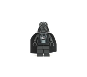 LEGO Darth Vader mit Medium Stone Grau Kopf mit Rot Scars Minifigur