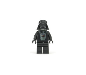 LEGO Darth Vader with Medium Stone Gray Head without Eyebrows without Cape Minifigure