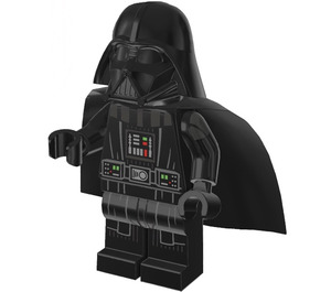 LEGO Darth Vader with White Head and Starched Cape with Printed Arms (Frown) Minifigure