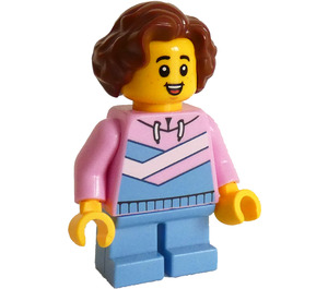 LEGO Daughter with Pink Sweater Minifigure