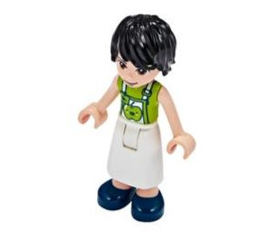 LEGO David met Groen appel Top Minifiguur