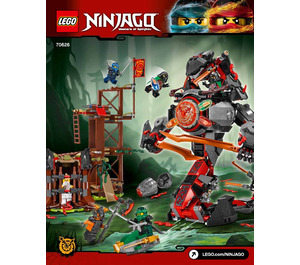 LEGO Dawn of Iron Doom 70626 Instruktioner