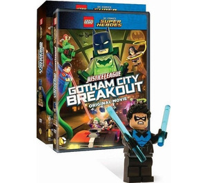 LEGO DC Comics Super Heroes Justice League: Gotham City Breakout ( Blu-ray + DVD) (DCSHDVD4)