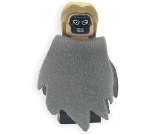 LEGO Death Eater avec Medium Gris Casquette Minifigurine avec cape de détraqueur gris pierre moyen