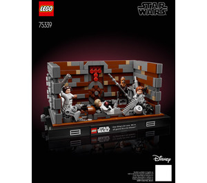 LEGO Death Star Trash Compactor Diorama Set 75339 Instructions