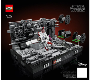 LEGO Death Star Trench Run Diorama Set 75329 Instructions