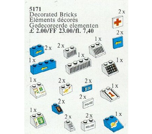LEGO Decorated Elements Set 5171