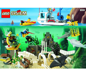LEGO Deep Sea Bounty Set 6559 Instructions