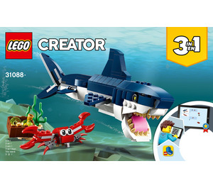 LEGO Deep Sea Creatures Set 31088 Instructions