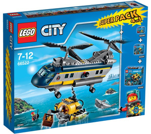 LEGO Deep Sea Explorers Super Pack 4-in-1 66522