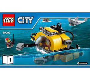 LEGO Deep Sea Helicopter 60093 Instrukce