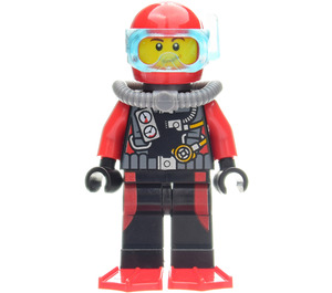 LEGO Deep Sea Mężczyzna Diver Minifigurka