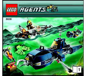 LEGO Deep Sea Quest Set 8636 Instructions