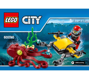 LEGO Deep Sea Scuba Scooter 60090 Instructions