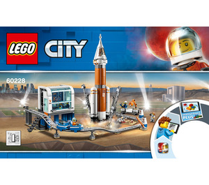 LEGO Deep Espacer Fusée et Launch Control 60228 Instructions