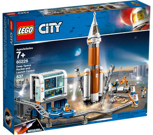 LEGO Deep Espacer Fusée et Launch Control 60228 Packaging
