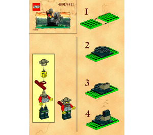 LEGO Defense Archer Set 4801 Instructions