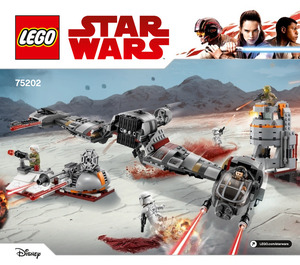 LEGO Defense of Crait 75202 Instrucciones