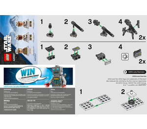 LEGO Defense of Hoth 40557 Byggeinstruksjoner