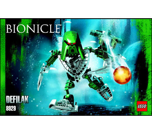 LEGO Defilak 8929 Інструкції