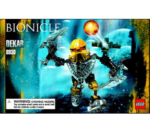 LEGO Dekar Set 8930 Instructions