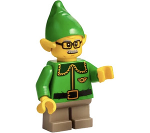 LEGO Delivery Elfo Minifigura