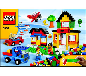 LEGO Deluxe Brique Boîte 5508 Instructions