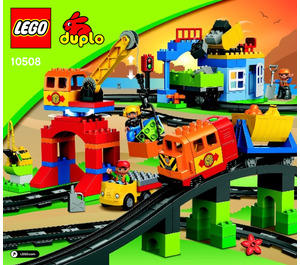 LEGO Deluxe Zug Set 10508 Instructions