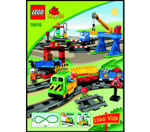 LEGO Deluxe Train Set 5609 Instructions