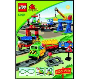 LEGO Deluxe Train Set 5609 Instruktioner