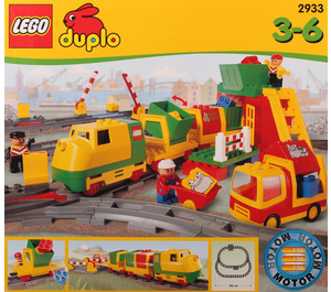 LEGO Deluxe Train Set avec Motor 2933 Packaging