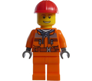 LEGO Demolition Driller Driver Figurine