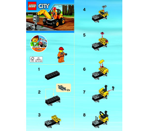 LEGO Demolition Driller Set 30312 Instructions